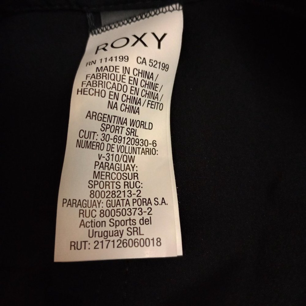 Roxy to Dye 2 Boardshort (True Black) Women's Swimwear Size XL NWT - Shorts only - Picture 6 of 9